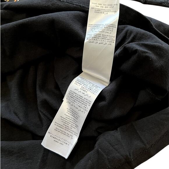 Gucci Black Not A Human Voice T-Shirt Size S Oversized Mens Designer Rare - Picture 7 of 8
